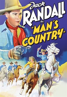 Man's Country Poster with Hanger