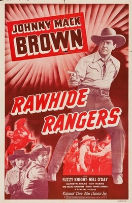 Rawhide Rangers Wood Print
