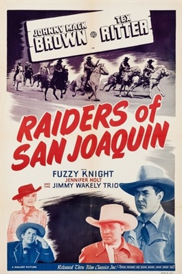 Raiders of San Joaquin Metal Framed Poster