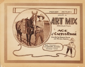 Ace of Cactus Range Metal Framed Poster