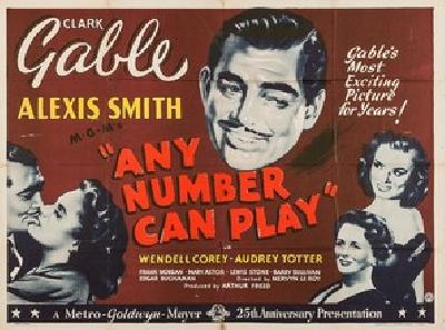 Any Number Can Play Wooden Framed Poster
