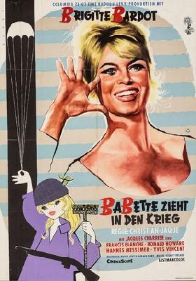 Babette s'en va-t-en guerre Poster with Hanger