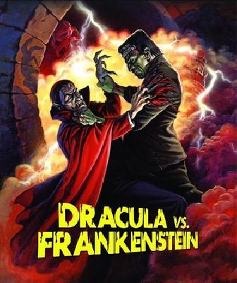 Dracula Vs. Frankenstein Mouse Pad 1918632