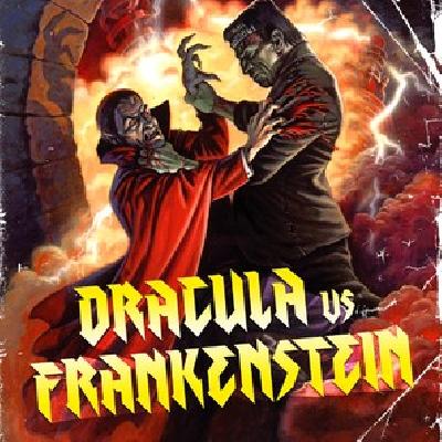 Dracula Vs. Frankenstein Stickers 1918633