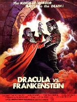 Dracula Vs. Frankenstein Longsleeve T-shirt #1918634