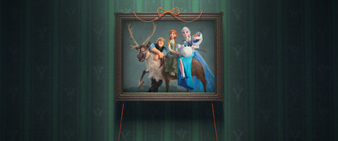 Frozen Fever Metal Framed Poster