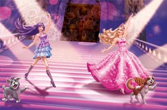 Barbie: The Princess & the Popstar Poster with Hanger
