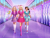 Barbie: Princess Charm School pillow