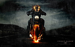 Ghost Rider: Spirit of Vengeance Wooden Framed Poster