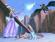 Barbie and the Magic of Pegasus 3-D tote bag #