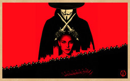 V For Vendetta Longsleeve T-shirt #2013399