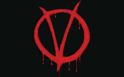 V For Vendetta Longsleeve T-shirt #2013400
