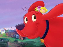 Clifford's Really Big Movie pillow