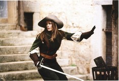 La Femme Musketeer Canvas Poster