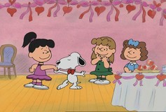 A Charlie Brown Valentine Wooden Framed Poster