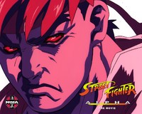 Street Fighter Zero Metal Framed Poster