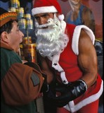 Santa with Muscles Longsleeve T-shirt #2053826