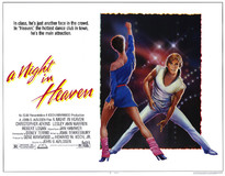 A Night in Heaven Poster with Hanger