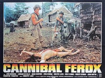 Cannibal Ferox tote bag #