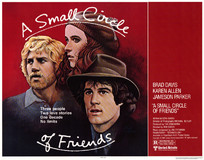 A Small Circle of Friends Metal Framed Poster