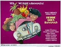 Herbie Goes Bananas Canvas Poster