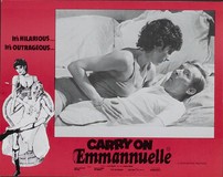 Carry on Emmannuelle Poster with Hanger