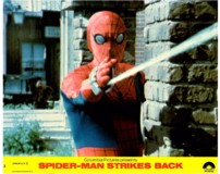 Spider-Man Strikes Back Metal Framed Poster