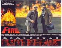 Fire! Wooden Framed Poster