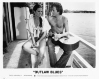 Outlaw Blues Wooden Framed Poster