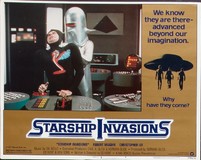 Starship Invasions Wooden Framed Poster