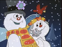 Frosty's Winter Wonderland Metal Framed Poster