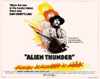 Alien Thunder Metal Framed Poster