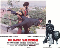 Black Samson tote bag #