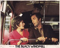 The Black Windmill Canvas Poster