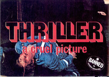 Thriller - en grym film Metal Framed Poster