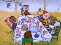 A Charlie Brown Thanksgiving mug