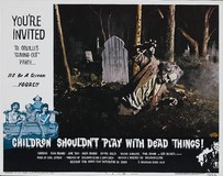 Children Shouldn't Play with Dead Things Metal Framed Poster