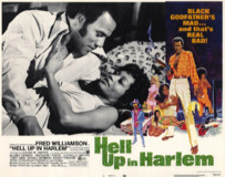 Hell Up in Harlem Wooden Framed Poster