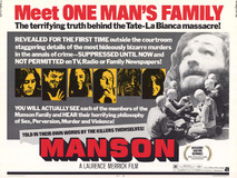Manson Wooden Framed Poster