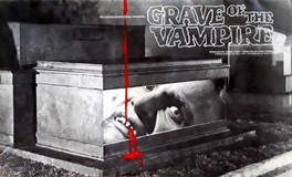 Grave of the Vampire tote bag #
