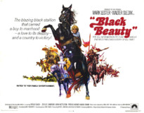 Black Beauty Metal Framed Poster
