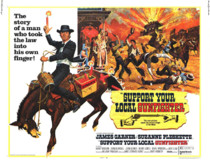 Support Your Local Gunfighter Canvas Poster