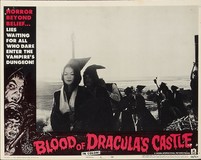 Blood of Dracula's Castle Canvas Poster
