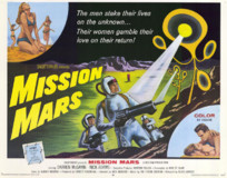 Mission Mars Wooden Framed Poster