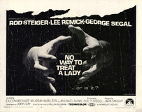 No Way to Treat a Lady Wooden Framed Poster