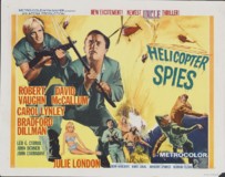 The Helicopter Spies Metal Framed Poster