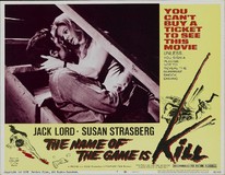 The Name of the Game Is Kill Metal Framed Poster