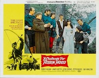 A Challenge for Robin Hood Wooden Framed Poster
