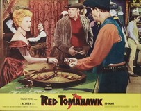 Red Tomahawk Wood Print