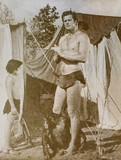 Tarzan's Jungle Rebellion Wooden Framed Poster